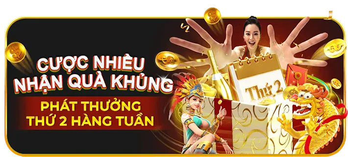Hoàn trả cao và thưởng nạp độc quyền
